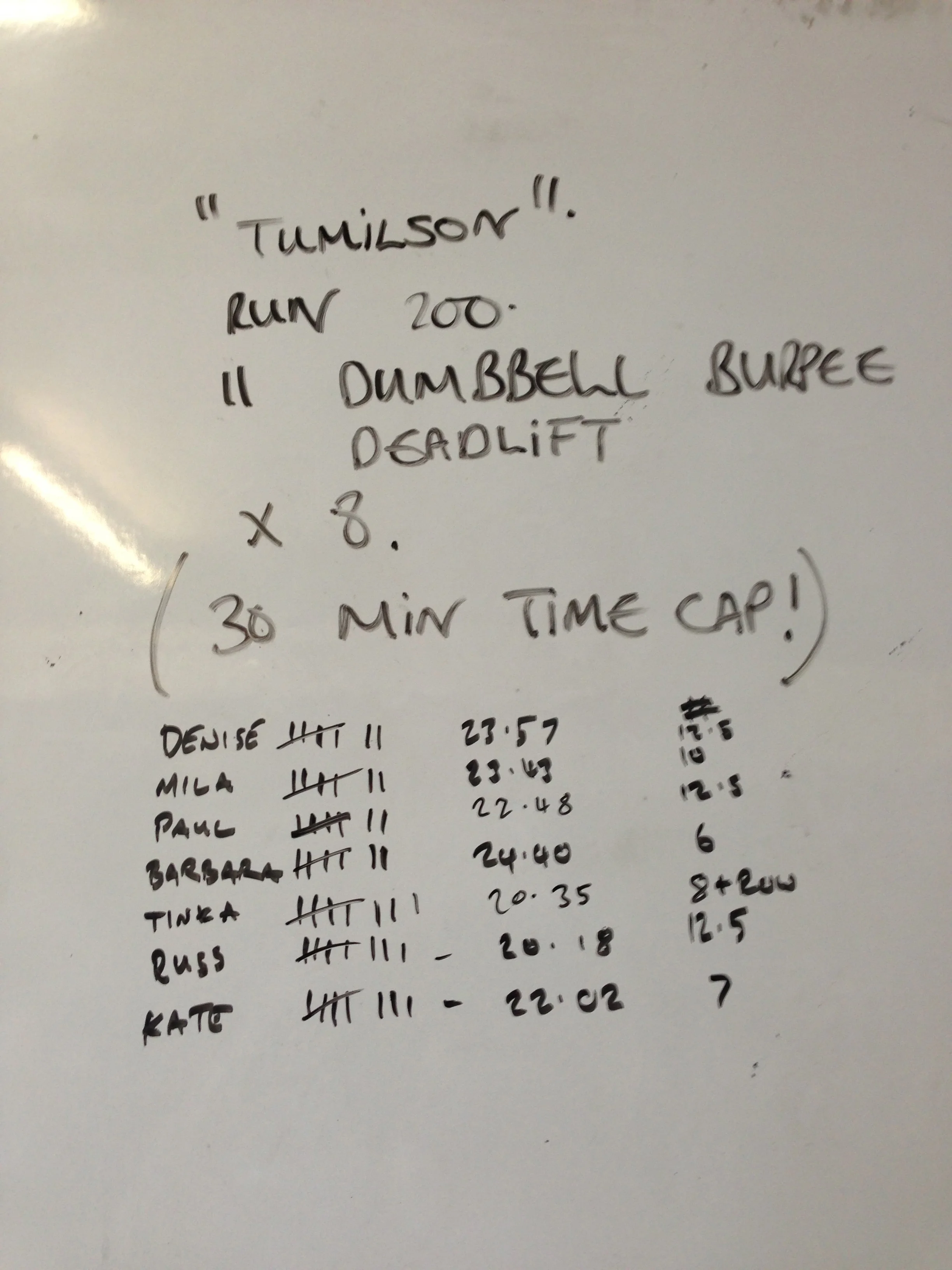 Tumilson WOD